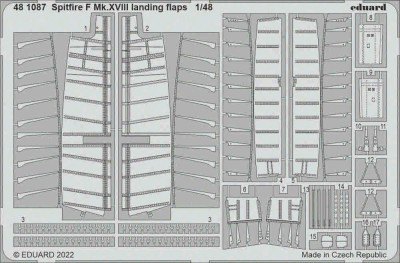 Eduard 481087 SET Spitfire F Mk.XVIII landing flaps (AIRF) 1/48