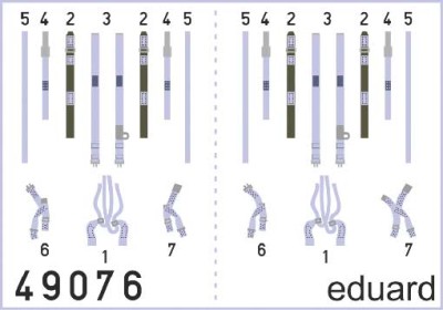Eduard 49076 F-4J seatbelts SUPERFABRIC