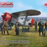 ICM 48094 I-153 Luftwaffe w/ Pilots & Ground Personnel 1/48