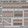 Eduard 73038 Seatbelts IJN fighters STEEL 1/72