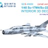 Quinta studio QDS-48480 Су-17М4/Су-22М4 (Hobby Boss) (малая версия) 1/48