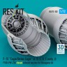 Reskit U72302 F-15 A,B,C,D,E,J closed exh. nozzles (HAS) 1/72