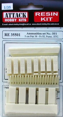 Attack Hobby RE35501 Ammunition set No.4 1/35