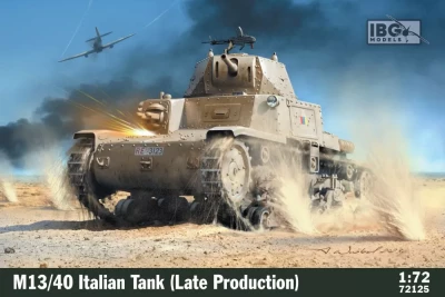 IBG Models 72125 M13/40 Italian Tank (late) 1/72