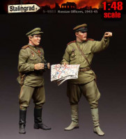 Stalingrad 4803 Советские командиры 1/48