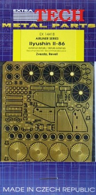 Extratexh EXTE14418 Ilyushin IL-86 (ZVE/REV) 1:144