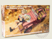 Hasegawa 52156 Машина Wild Egg Girls 1/4 ton 4x4 UTILITY TRUCK "Amy McDonnell" w/FIGURE (HASEGAWA) 1/24