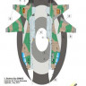 Lf Model C4463 Decals Sukhoi Su-30 MK2 over Uganda 1/144