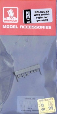 Brengun BRL32033 British reflector gunsight WWII (resin &amp; PE) 1/32
