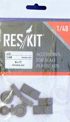 Reskit RS48-0061 Su-17 wheels set (HOBBYB, KITTYH,EDU) 1/48
