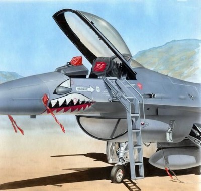 Plus model AL4041 Ladder for F-16A/ C 1:48