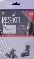Reskit RS48-0129 A-4 Skyhawk early wheels set (HAS,HOBBYB,ITA) 1/48