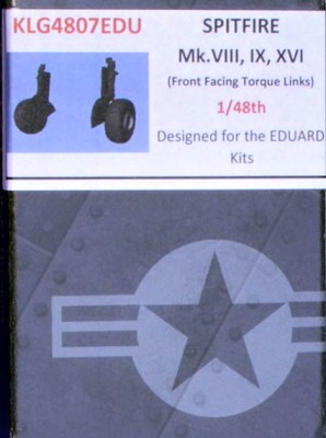 Kazan Model Dynamics KMD-48007 1/48 Landing Gear Spitfire Mk.VIII,IX,XVI (front)