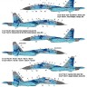 Foxbot Decals FBOT72004 Digital Sukhoi Su-27S & Sukhoi Su-27UB for Airfix, Hasegawa, Heller, ICM, Trumpeter, Zvezda kits 1/72