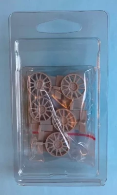 Reji Model JM932 P 206 WRC EVO Corse Fondmetal wheels 18'' 1/24