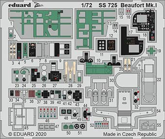 Eduard SS725 1/72 Beaufort Mk.I (AIRF)