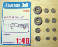 Комплект ЗиП 48019 Колеса для МиГ-23М,МФ,МС