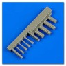 QuickBoost QB48680 F4U-5 Corsair night gun barrels without pylons 1/48
