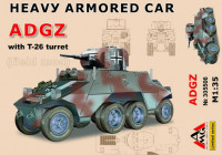 AMG 35506 Бронеавтомобиль ADGZ с башней Т-26 1:35