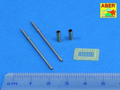Aber 35 L-163 Barrels for Russian 23 mm Anti-Aircraft Gun: ZU-23-2 Soviet Light AA Gun Set (designed to be used with Meng Model kits) 1/35