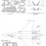 New Ware M0933 Mask Su-27 Flanker B EXPERT (GWH) 1/48