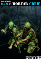 Bravo6 35094 USMC Mortar Crew 1:35