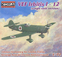 Kora Model 7255 VEF Irbitis I-12 1seat 1/72