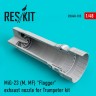 Reskit U48185 MiG-23 (M, MF) 'Flogger' exh. nozzle (TRUMP) 1/48