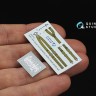 Quinta studio QR+32046 Комплект ремней для истребителя Великобритании, с середины ВМВ (с металлическими пряжками) (для всех моделей) 1/32
