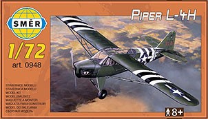 Smer 948 Piper L-4H wheeled version (2x USAF, 1x CZ) 1/72