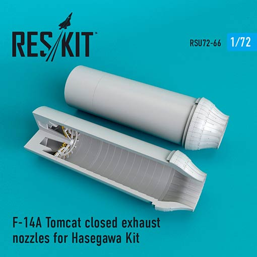 Reskit RSU72-0066 F-14A Tomcat closed exhaust (HAS) 1/72