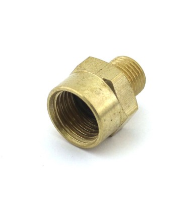 Jas 8101 Переходник гайка 1/4&quot; - штуцер 1/8&quot;, с уплотнительным кольцом (компрессор 1201 - фильтр 1702)