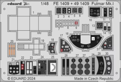 Eduard FE1409 Fulmar Mk.I (TRUMP) 1/48