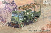 IBG Models 72005 Bedford QLR 4x4 Fire Tender 1/72