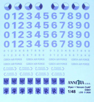 Annetra ANN-D4801 1/48 Mi 17/171 & Mi 24 Roundels&fusel.numbers NATO