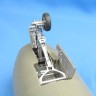 Metallic Details MDR48225 Grumman E-2C Hawkeye Landing gears and bays 1/48