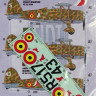 Kora Model DEC72341 Fiat CR.42 Falco Belgian Service Vol.2 декали декали 1/72