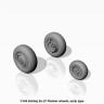 Armory ARAW14005 Sukhoi Su-27 Flanker wheels, early type hubs 1/144