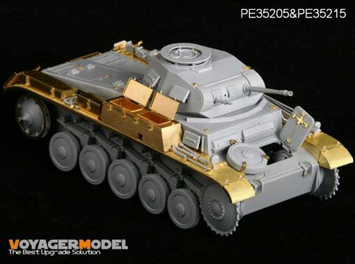 Voyager Model PE35205 Фототравление WWII Pz.KPfw. II Ausf F (For DRAGON 6263) 1/35
