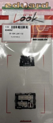 Eduard 634052 BRASSIN Bf 109K LooK (KOTARE) 1/32