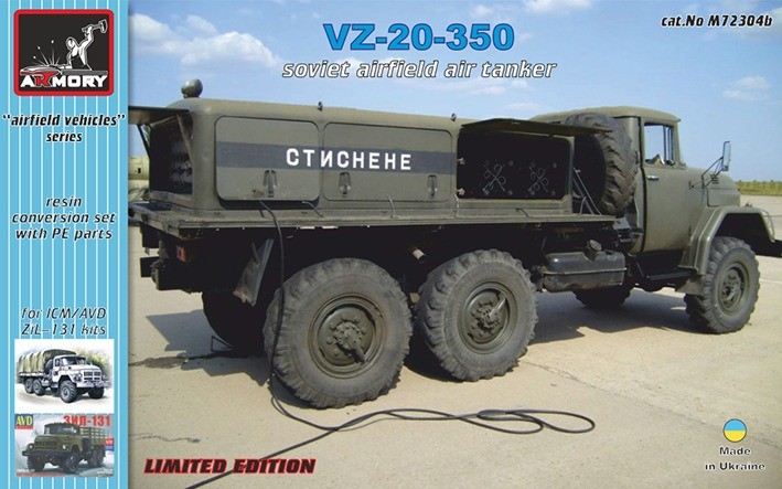 Armory ARM72304B VZ-20-350 Soviet modern airfield air tankerconversion set 1/72