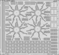 Eduard 32338 B-17G engines