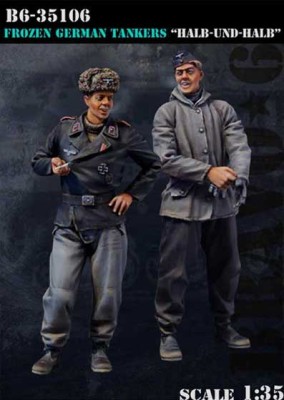 Bravo6 35106 Frozen German Tankers Halb-und-Halb 1/35