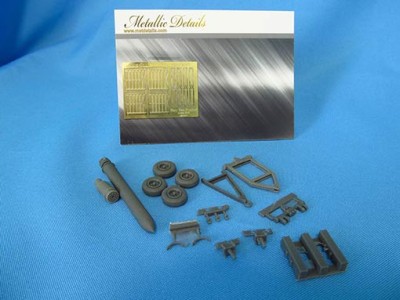 Metallic Details MDR7228 Tiny Tim Rocket with trailer 1/72