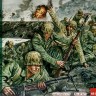 Waterloo 1815 WLAP027 U.S. Marines 1944 -45 (45 figures) 1/72