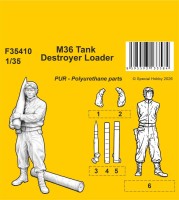 CMK F35410 M36 Tank Destroyer Loader (1 fig.) 1/35