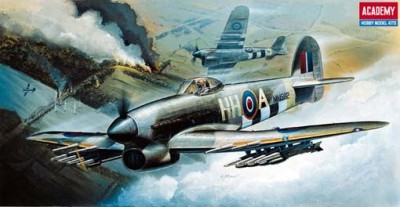 Academy 12462 Самолет HAWKER TYPHOON IB 1/72