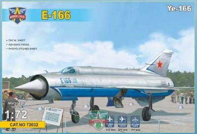 Modelsvit 72032 Е-166 1/72