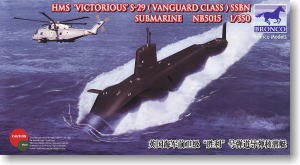 Bronco NB5015 HMS ‘victorious’ s-29(vanguard class) ssbn submarine 1/350