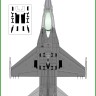 Model Maker Decals CV72001 General-Dynamics F-16A/F-16B/F-16C/F-16D 1/72